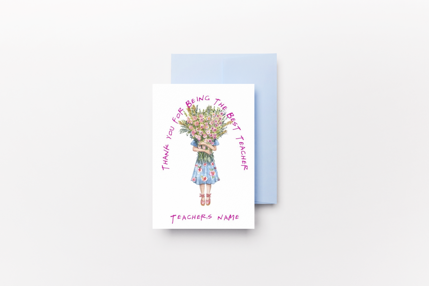 Personalised Thank You Teacher Cards