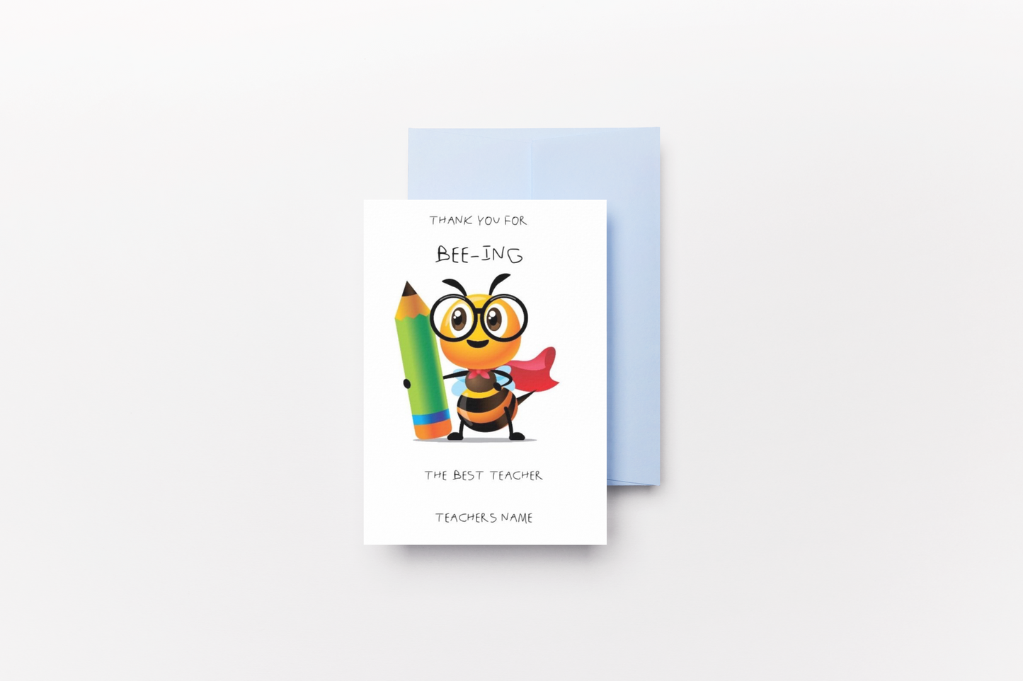 Personalised Thank You Teacher Cards