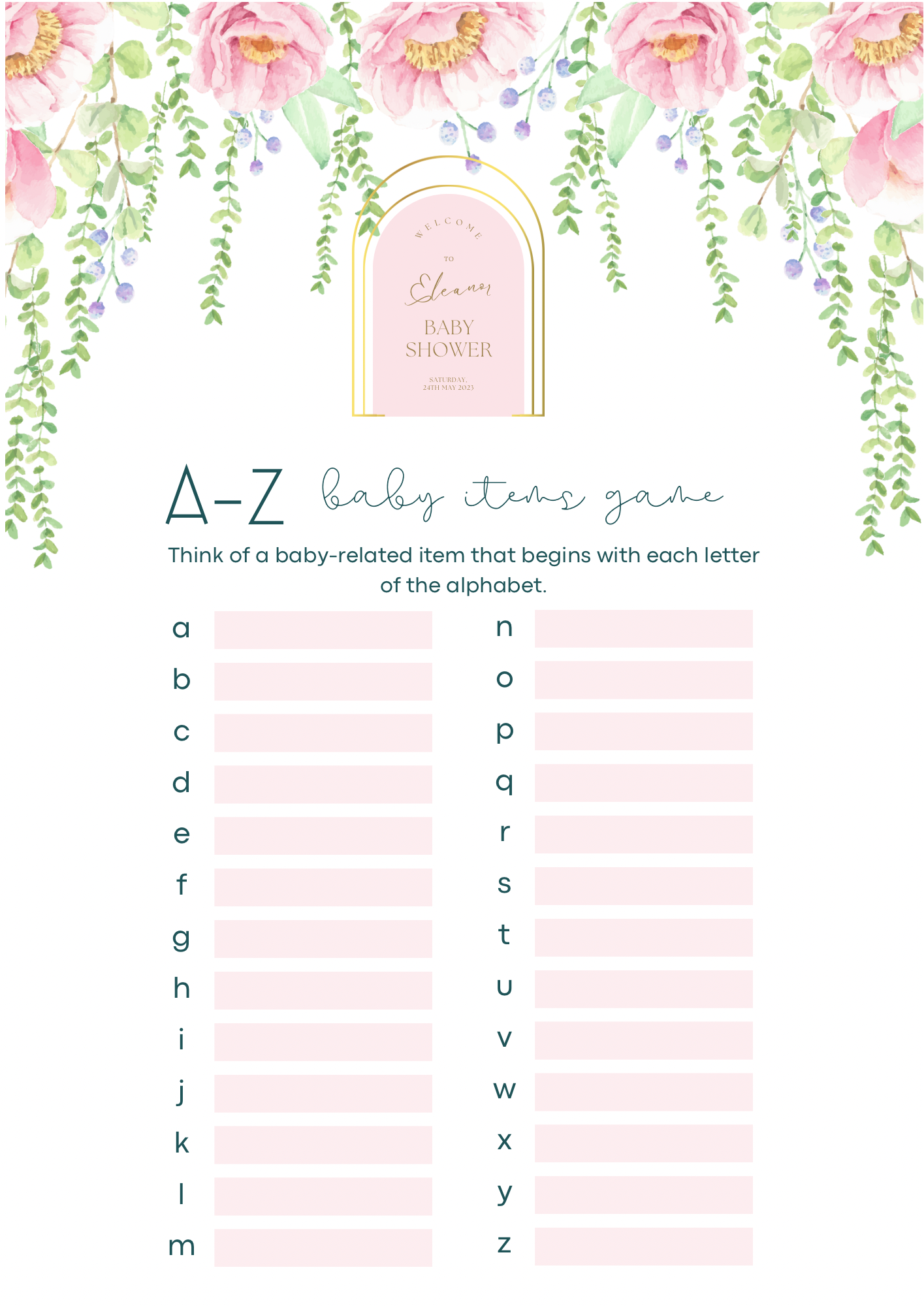 Baby Shower Party Bundle
