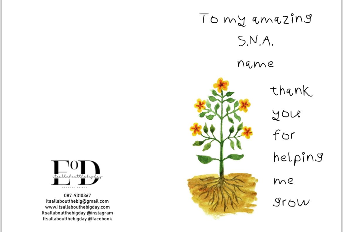 Personalised Thank You Teacher Cards