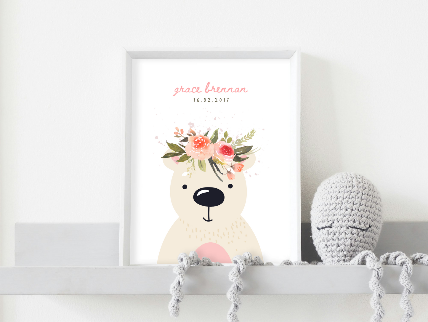 Nursery Print A5/A4/A3 Framed/Unframed (inc. P&P)