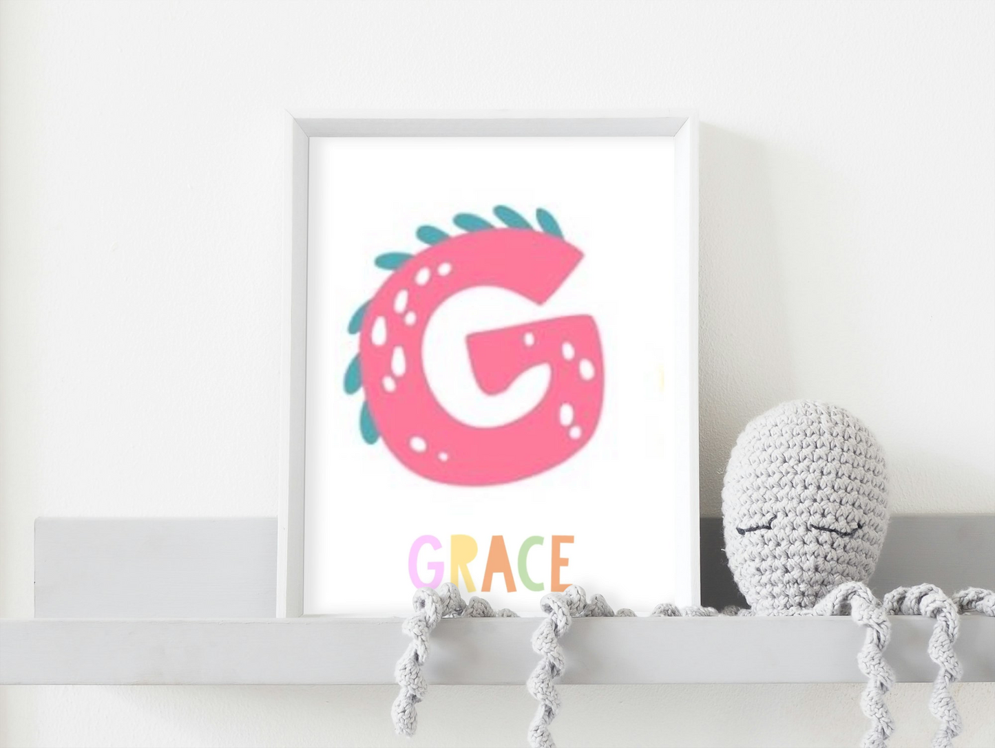 Nursery Print A5/A4/A3 Framed/Unframed (inc. P&P)