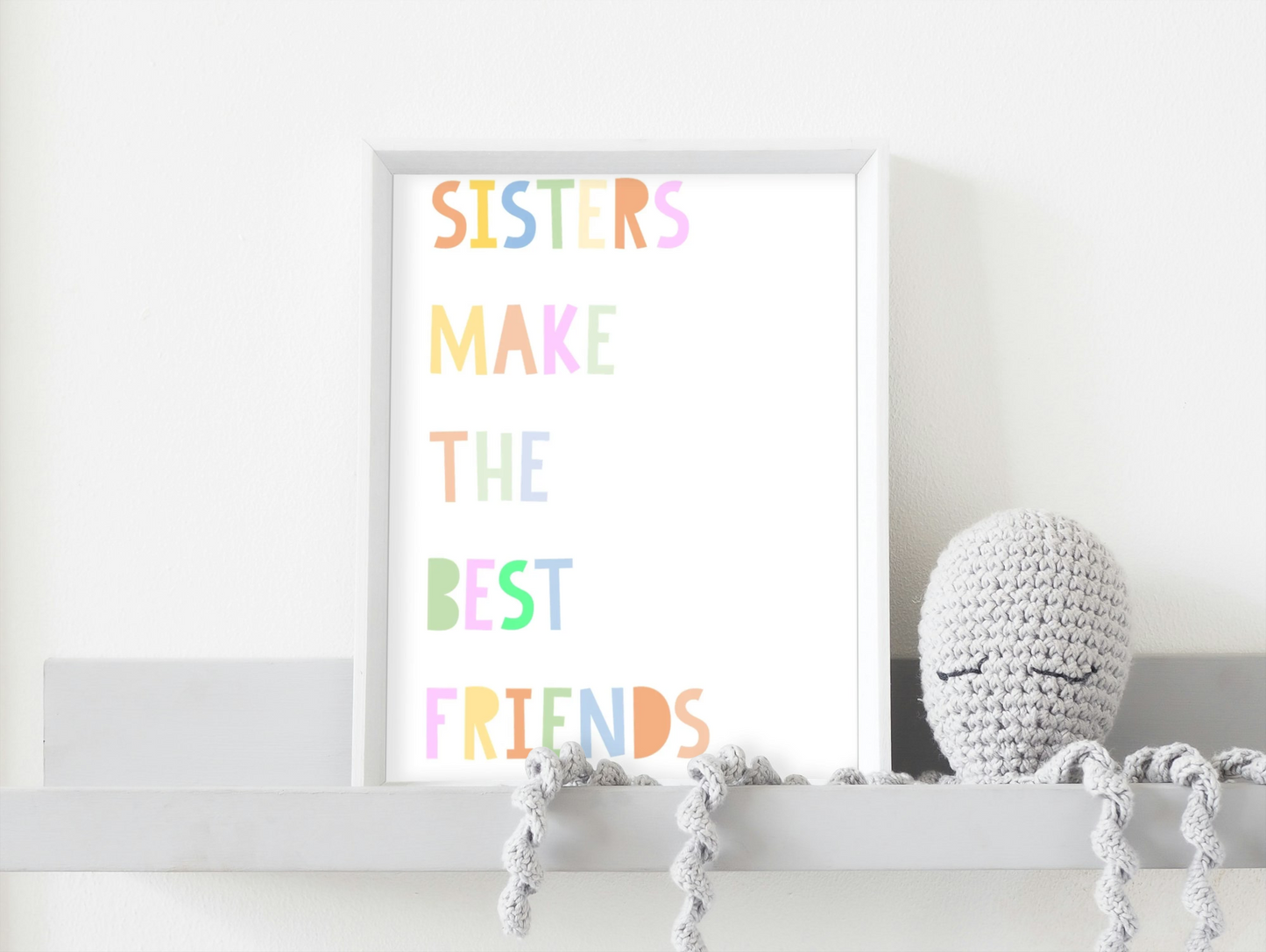 Nursery Print A5/A4/A3 Framed/Unframed (inc. P&P)