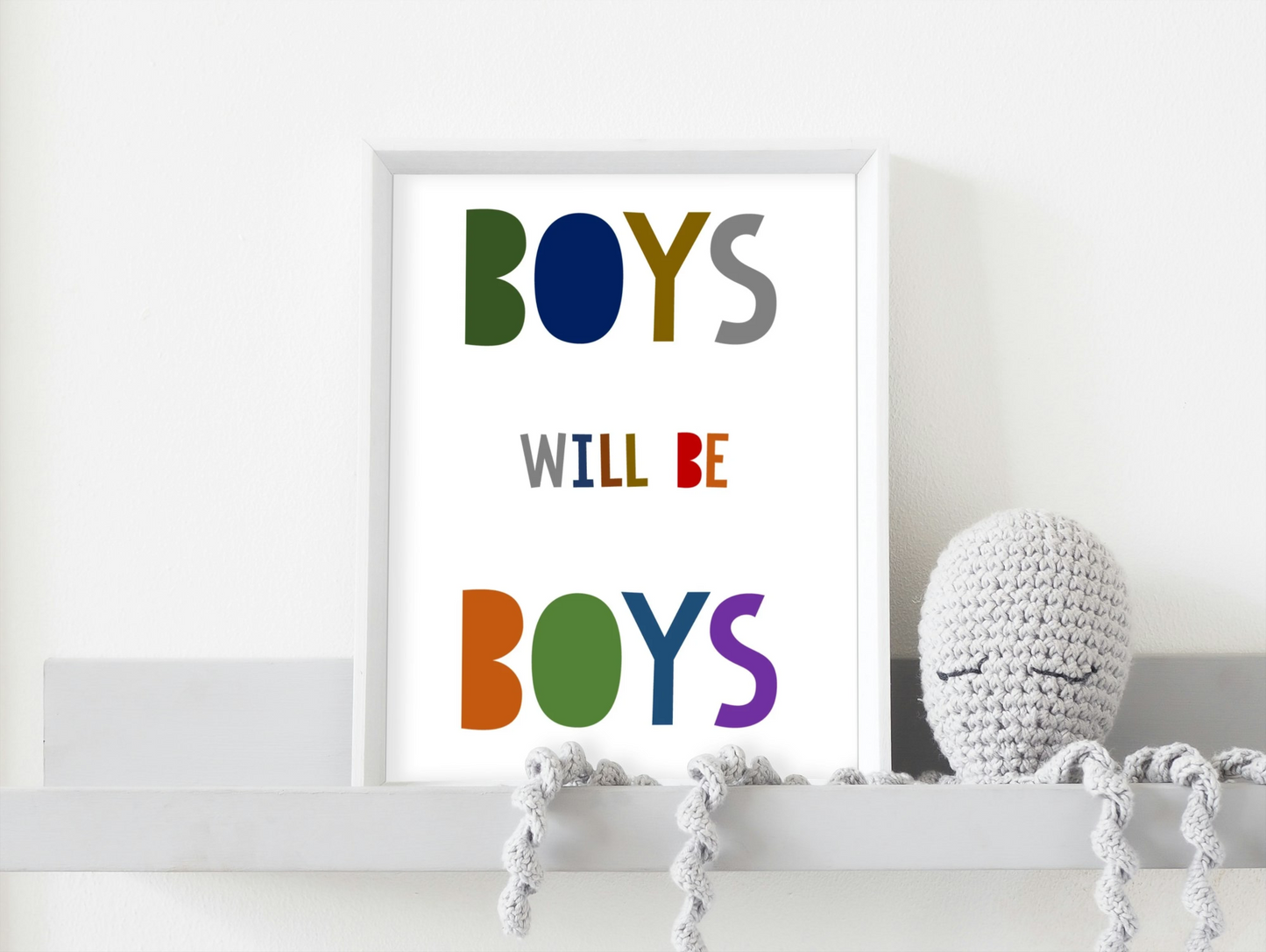 Nursery Print A5/A4/A3 Framed/Unframed (inc. P&P)