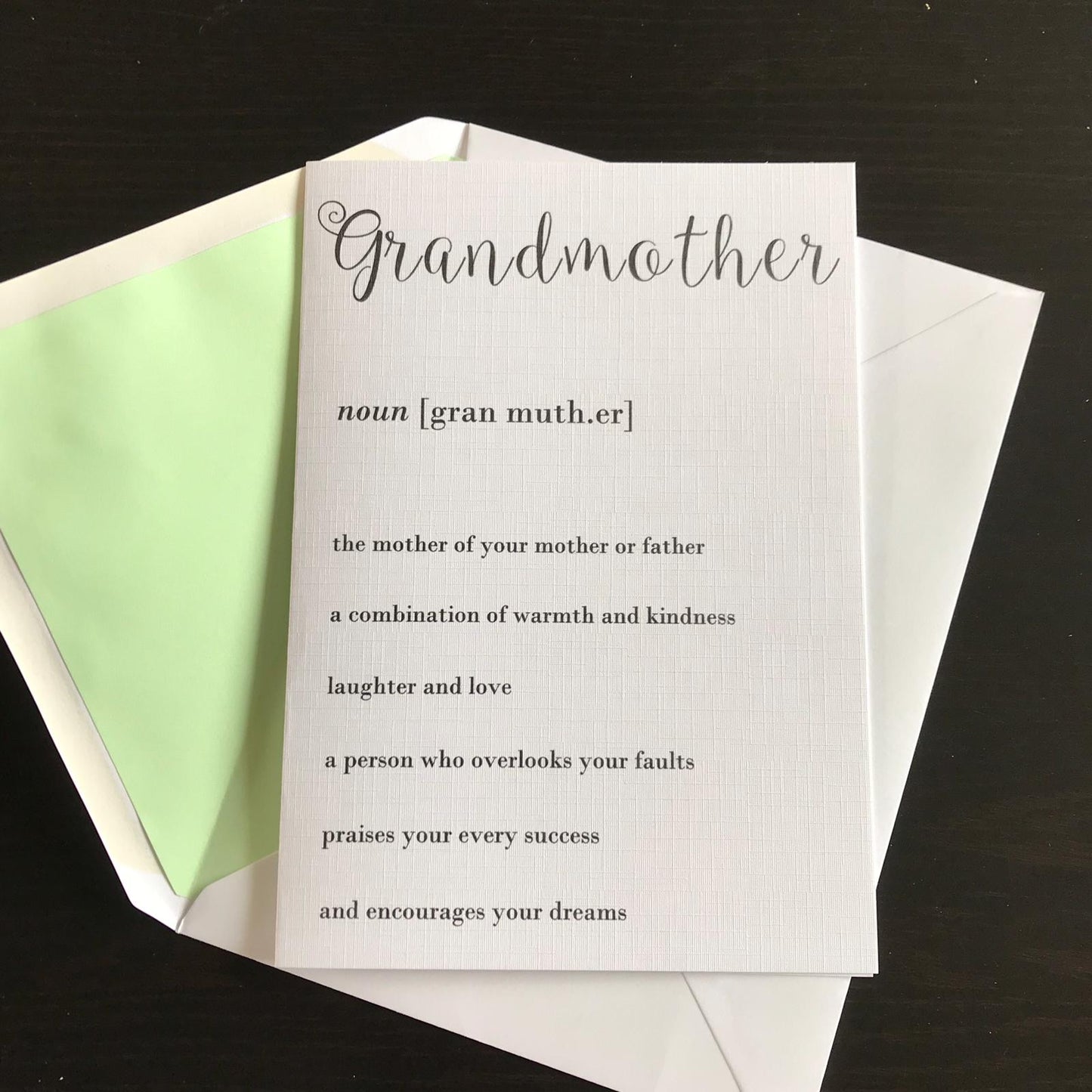 Mother’s Day Card - Grandmother (inc.P&P)