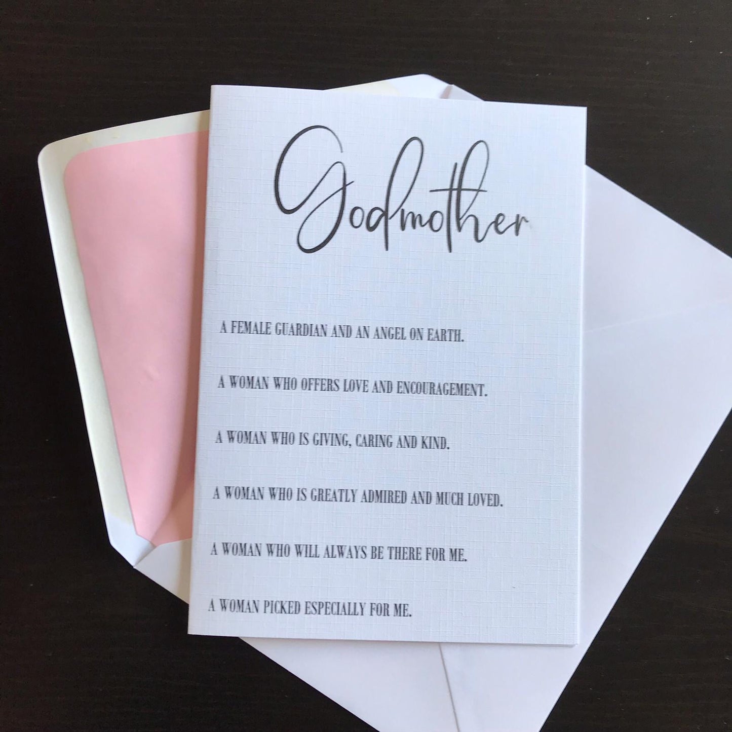 Mother’s Day Card - Godmother (inc P&P)