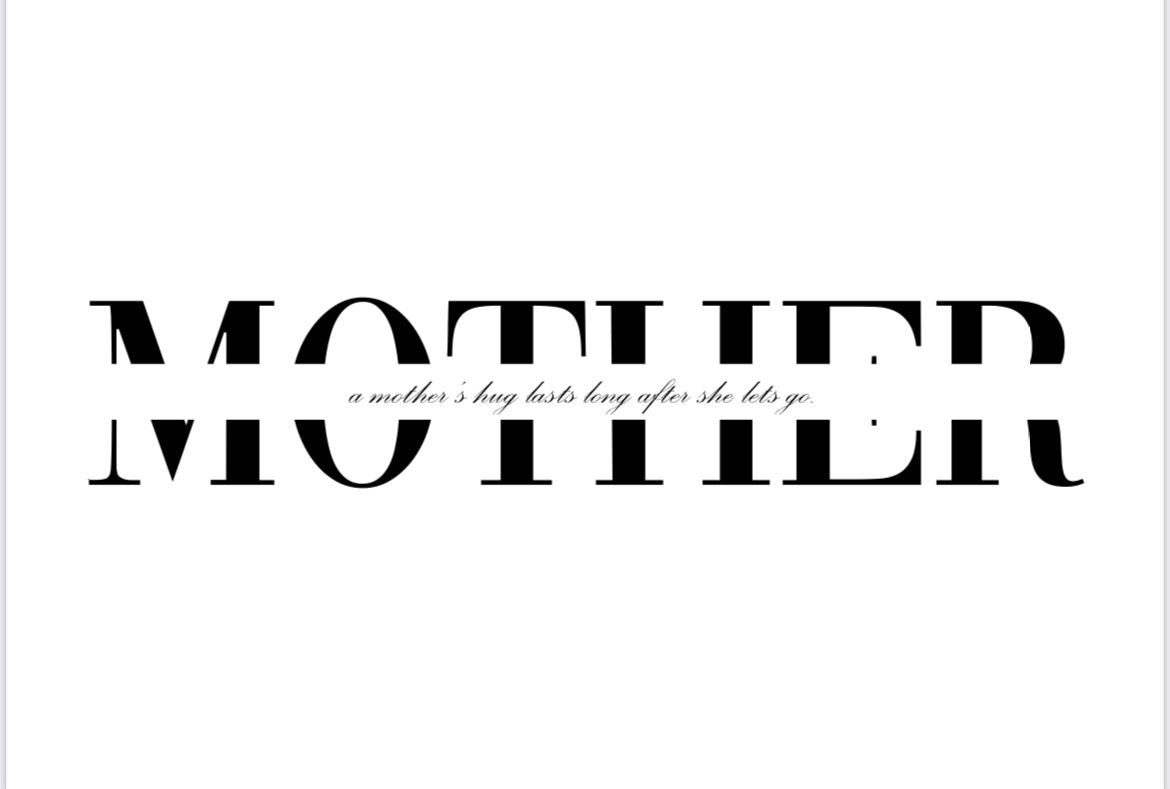 Mothers Day Print A5/A4/A3 Framed/Unframed (inc. P&P)