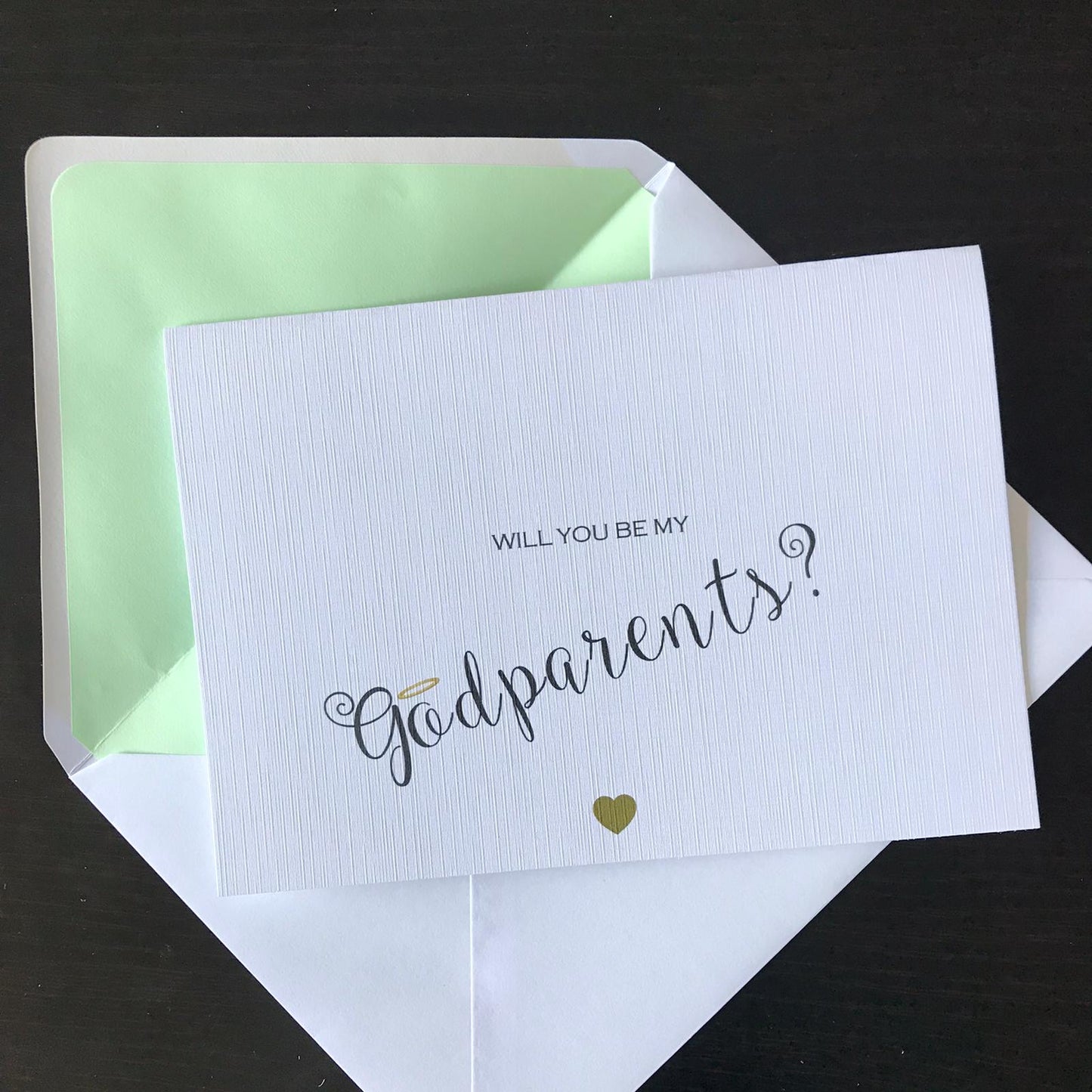 Personalised Godparents Card (inc P&P)