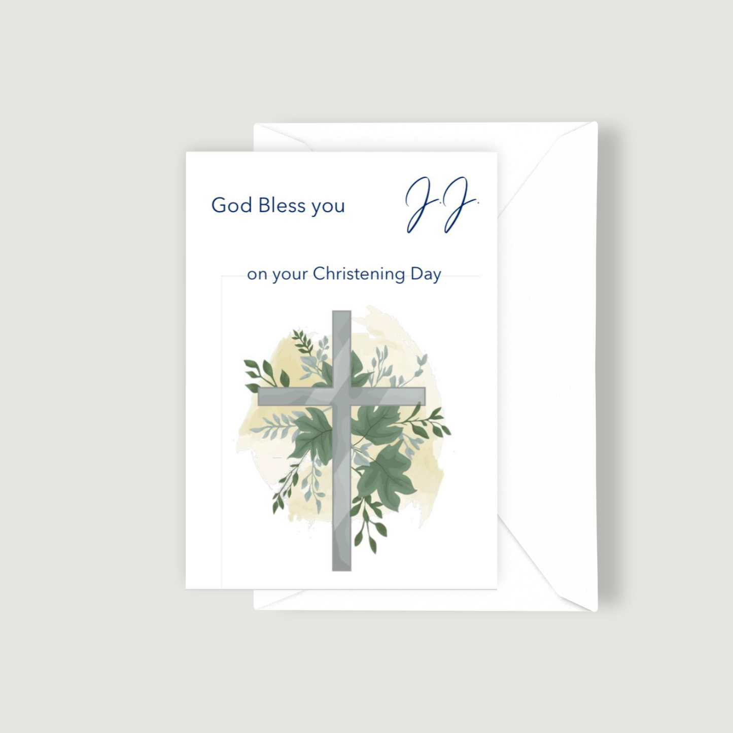 Personalised Baptism Card (FREE P&P)