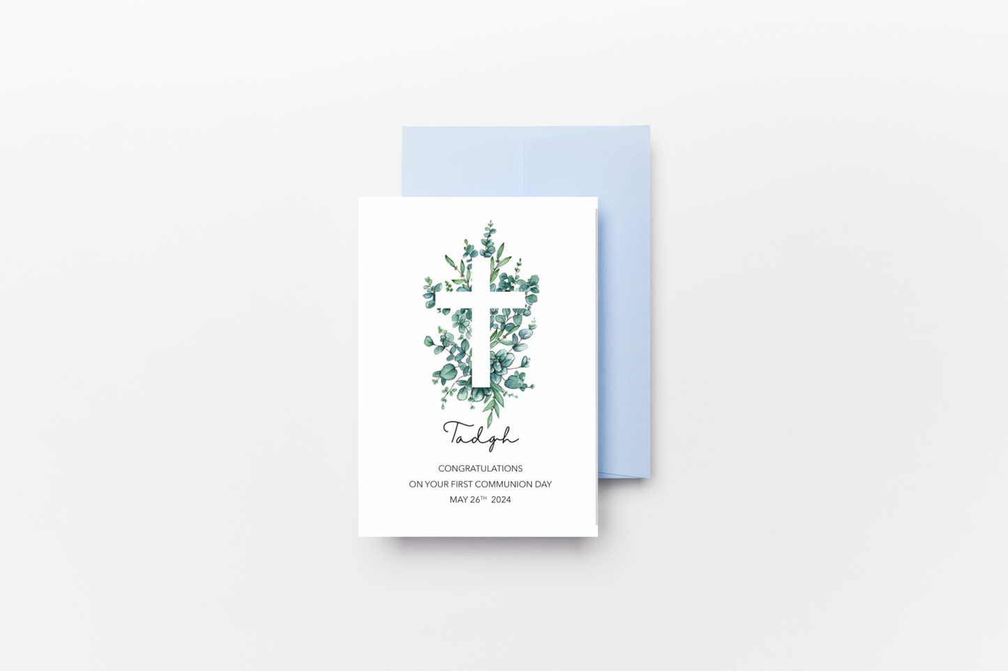 Personalised Communion Card (FREE P&P)