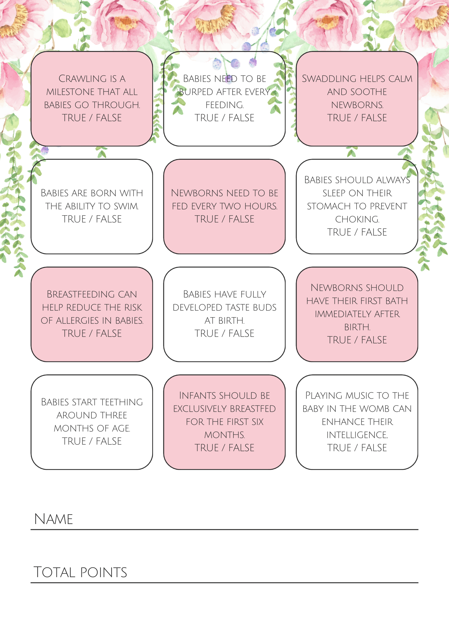 Baby Shower Party Bundle