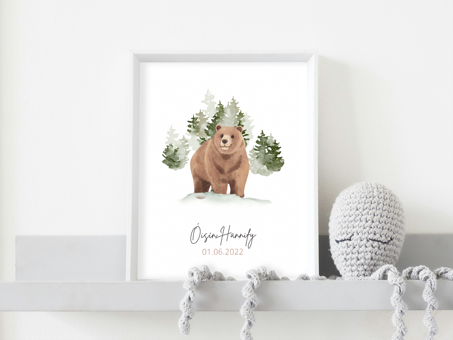 Nursery Print  A5/A4/A3 Framed/Unframed (inc. P&P)