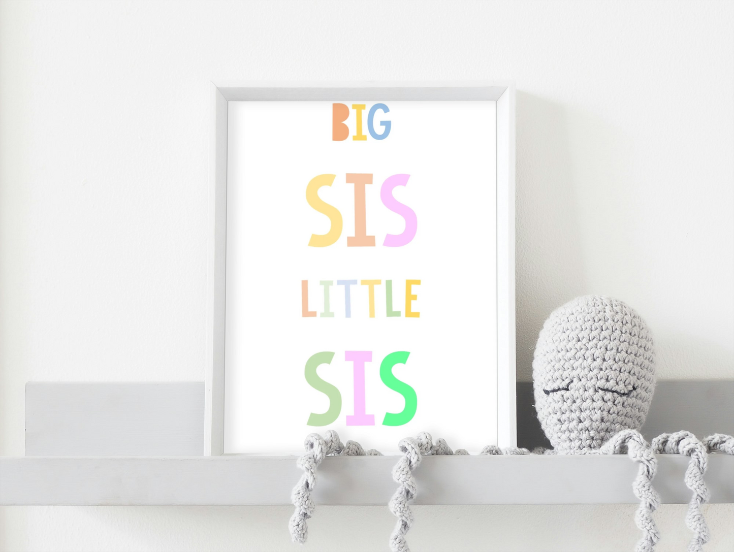 Nursery Print  A5/A4/A3 Framed/Unframed (inc. P&P)